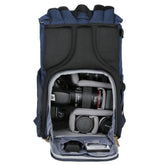 Multifunctional Camera Backpack,DSLR/SLR Photography Backpack Fits 15.6 inch Laptop Compatible with Nikon/Sony/Olympus for Photography/Hiking/Travel